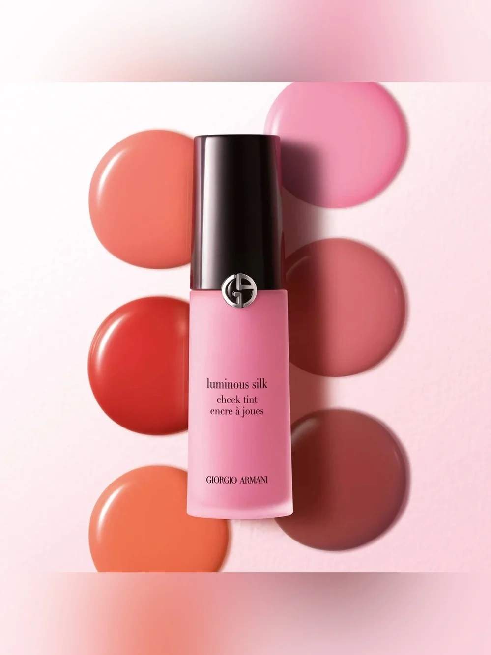Giorgio Armani Luminous Silk Cheek Tint / Blush - 62 Delicate Mauve - NIB